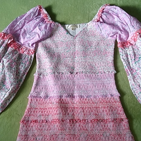 Loveshackfancy Ensley Mini Dress pink - Picture 14 of 17